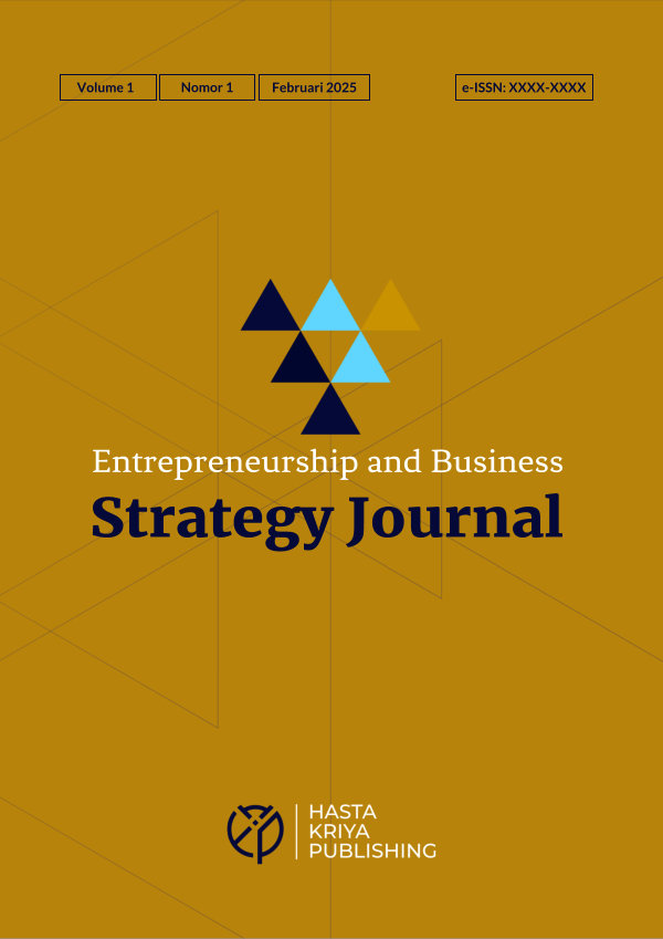 View Vol. 1 No. 1 (2025): Entrepreneurship and Business Strategy Journal